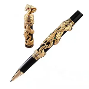 Jinhao – stylo à bille en métal de précision, 0.5mm, haut de gamme, écriture, papeterie d'affaires