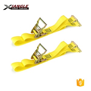 2 Inch X 12ft 20ft 4400lbs E Theo Dõi Vành Đai Ratchet Tie Xuống Dây Đai - Product Image 4