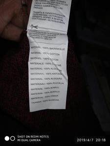 Lot de stock du Bangladesh, pulls à col rond en coton 100% pour hommes, marques originales, manches longues, vêtements d'automne, anti-froissement - Product Image 6