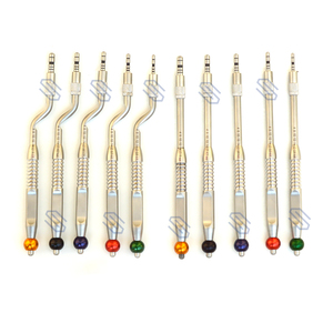 Kit de mascarillas faciales con bandeja de malla de acero inoxidable, Kit de ósmoos de elevación sinusoidal, Set recto, mazo cóncavo Dental, 11 unidades con bandeja de malla, CE - Product Image 3