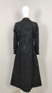 A5931 nuovi <span class=keywords><strong>vestiti</strong></span> caldi <span class=keywords><strong>invernali</strong></span> 2025 giacca Shinny nera lunga abbigliamento da donna - Product Image 4