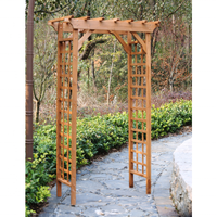 Obélisque en bois classique pour la maison et le jardin