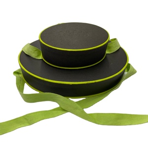 Custom eco friendly egg shape chocolate truffle packaging boxes with ribbon closure