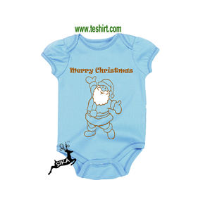 Ropa de Bebé de Algodón Orgánico, Mameluco de Primavera para Recién Nacido, Pelele Navideño, Ecológico, Transpirable, Cierre de Botones a Presión, Unisex - Product Image 1