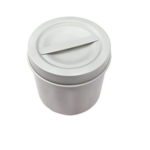 Instruments creux en acier inoxydable, pot à Dressing et conteneur en coton - Product Image 5