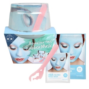 Conjunto de polvo de arcilla para el cuidado facial Premium coreano y gel para piel fresca Etiqueta privada - Product Image 1