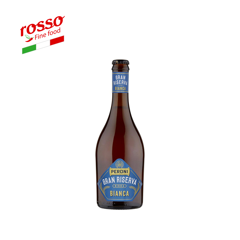 Birra grande riserva bianca in bottiglia 50 cl Peroni birra italiana Made in Italy