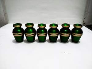 Souvenirs de crémation en laiton ORANGE, fournitures d'enterrement cuivworld inde - Product Image 4