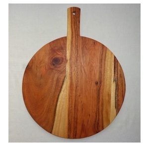 Tabla de Cortar de Madera de Acacia para Cortar Manzanas, Tabla de Cortar de Madera de Acacia, Bloques de Cortar, Tabla de Carnicero, Producto en Oferta - Product Image 2