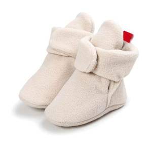 0 2 ans Bébé Fille Bottes Bébé Chaussons Impression Vente Chaude Nouvelle Mode Doux Chaussures Étoiles D'hiver Coton Unisexe Personnalisé chaussons - Product Image 2