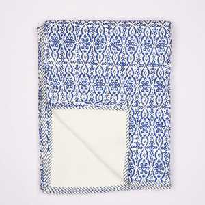 Summer Transparent Dohar in Hand Block Printed AC <b>Quilt</b> - Product Image 2