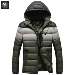 Ready in Stock New <b>Hooded</b> Puffer <b>Jacket</b> Men's <b>Padded</b> Vest Winter <b>Jacket</b> Plus Size Men's <b>Jackets</b> - Product Image 4