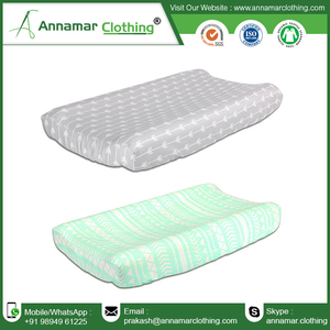 Ensemble de berceau et de couette pour tout-petit en jersey simple 100% coton biologique, uni et imprimé sur mesure, avec emballage personnalisé - Product Image 5