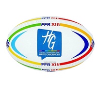Ballon de match de rugby avec logo personnalisé/Fabricant de ballons de rugby sur mesure/Ballon de rugby Merch