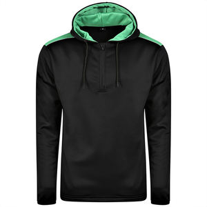 Sweat-shirt à capuche surdimensionné pour hommes, 100% coton éponge, brodé de logo, basique, blanc, polaire, hiver ODM Supply - Product Image 4