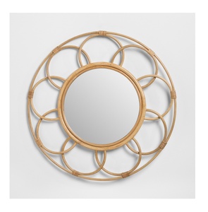 En gros nouveau produit HANDITEX haute qualité miroir en rotin cadre//Rachel: + 84896436456 - Product Image 2