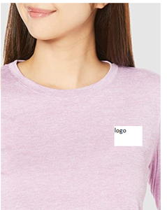 Hot Selling Women's <b>Tech</b> Crew Long Sleeve Cheap Stock Fashion T-Shirt 100% Polyester Imported Machine <b>Wash</b> Stock Lots - Product Image 4