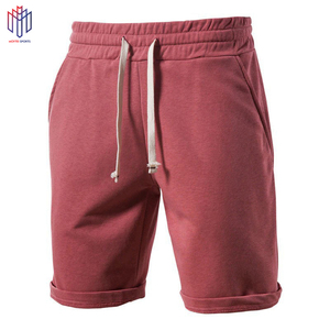 Shorts Bermuda en Coton Uni pour Hommes, Style Urbain Décontracté, avec Ceinture Élastique, Séchage Rapide et Respirant - Product Image 6