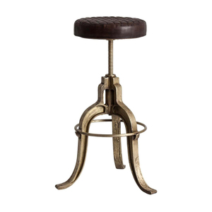 Taburete de bar Industrial con artesanías de madera sólida y metal para sala de estar, sillas de hotel, bar y otros hoteles, nuevo - Product Image 6