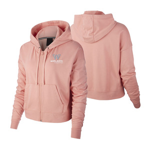 Sweat à capuche unisexe super doux avec tissu tricoté respirant nouvelle mode haut court surdimensionné décontracté Sudadera avec capucha pour les femmes - Product Image 4