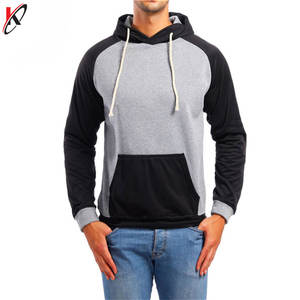 Venta al por mayor de sudaderas con capucha de los hombres personalizados Sudadera negra para correr para deportes de invierno al aire libre Impresión digital diseño liso - Product Image 2