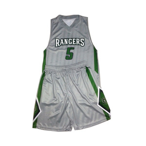 การออกแบบล่าสุดการพิมพ์ Sublimated ขายส่งเสื้อบาสเกตบอลที่กําหนดเองเยาวชนเครื่องแบบบาสเกตบอลแบบพลิกกลับได้ - Product Image 6