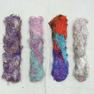 ที่กำหนดเองทำผ้าฝ้ายริบบิ้น Frizz ในสีพาสเทลเหมาะสำหรับเส้นด้ายและร้านค้าเส้นใย,ริบบิ้นของเราสามารถกำหนดเองย้อม - Product Image 3