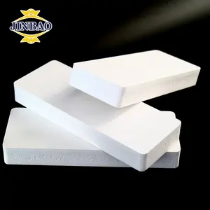 JINBAO migliore prezzo di fabbrica bianco bordo di schiuma di PVC 5 millimetri 12 millimetri di spessore 1220x2440 millimetri 4ftx8ft