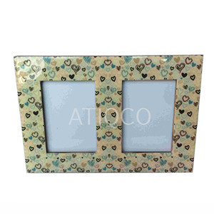 High Quality Double Window Wooden Photo <b>Frame</b> Latest Halloween <b>Printed</b> Picture <b>Frame</b> Unique Collage Decor <b>Frame</b> Lacquered - Product Image 6