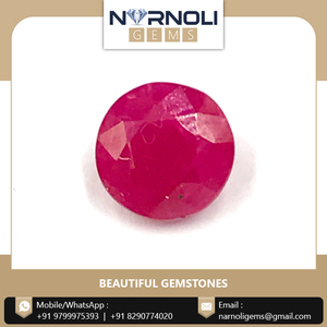 Genuine <b>Ruby</b> Oval Faceted Gemstone Natural Red Loose Stone Premium Quality Crystal for Fine Jewelry Making Handmade Designer - Product Image 3