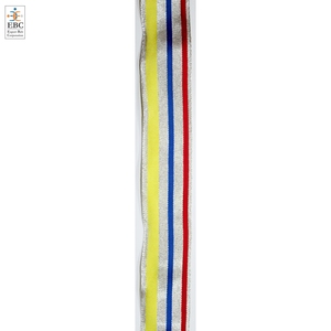 Bạc lurex thân thiện với môi pháp ren <span class=keywords><strong>13mm</strong></span> kim loại đồng phục bện Jacquard may TRIM ren tresee gallon dệt thủ công xếp hạng - Product Image 2