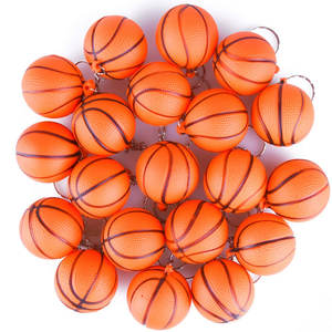 Llavero personalizado de baloncesto y pelota de alta calidad, Mini llavero de balón de fútbol para colgar en el coche, novedad, venta al por mayor - Product Image 4
