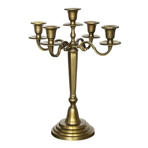 Wedding Decorative Metal <b>Candelabra</b> Premium Quality Handmade Candle Holder High Quality Designer Wholesale Metal Candle Stand - Product Image 6