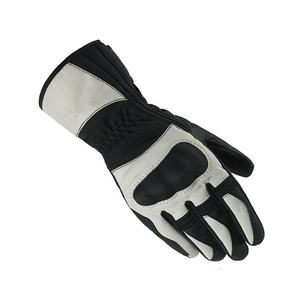 Directo-Guantes de moto de cuero genuino cómodos transpirables impermeables a prueba de viento de diseño personalizado de fábrica - Product Image 1