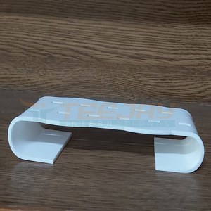 New Shape White <b>Acrylic</b> Tweezer Display Stand for 11 Eyelash Eye Brow Tweezers and <b>Mirrors</b> Customized logo, color and size - Product Image 1