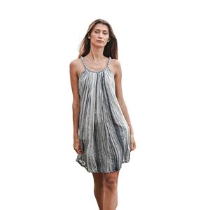 Vestidos informales de rayón 100% para mujer, Vestido corto personalizado de fabricante Bali, ropa de complejo turístico, DR011-008R2 - Product Image 1