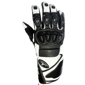 Gants de moto unisexes en cuir respirants à doigts complets pour l'hiver Keven Impex KI-RG070 2026 - Product Image 4