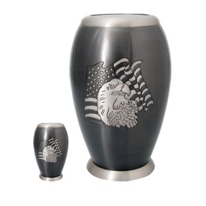 โกศเผาขายร้อนสำหรับกองขี้เถ้ามนุษย์อุปกรณ์งานศพโลหะเผาศพผู้ผลิตและส่งออก - Product Image 1