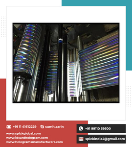 Película de poliéster holográfica transparente, Material sin procesar de primera calidad - Product Image 3