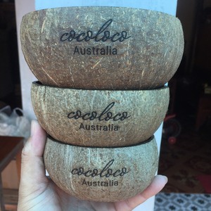 High Quality Tableware Natural Coconut Shell Bowl - Product Image 2