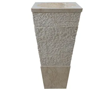 Bali Marble Stone Sinks - Luxury Cream Marble Stand Basins