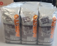 Café Mokito 100% Arábica, Tueste Italiano, Granos Enteros, Notas de Sabor Dulces y Aromáticas, Empaquetado en Bolsa, Hecho en Milán