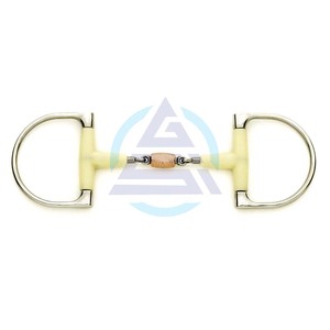 Mors world — roulettes en cuivre, équipement d'équitation pratique, cheval avec flacon - Product Image 1