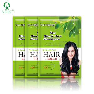VOJO Shampoo Colorante Naturale Ricco di Olio d'Oliva, Copertura Permanente dei <span class=keywords><strong>Capelli</strong></span> <span class=keywords><strong>Bianchi</strong></span> in 5 Minuti - Product Image 4