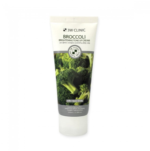 Cosmétique coréenne 3W CLINIC BROCCOLI Crème éclaircissante tonifiante 100ml Anti-âge Raffermissante Élasticité de la peau Blanchissante Éclaircissante - Product Image 1