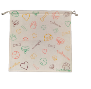 Sac à linge lavable en indienne, Design imprimé, GOTS, prix de gros, certifié, offre spéciale - Product Image 1