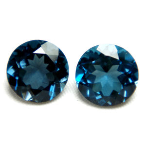 Topacio azul Redondo Oval Rectangular Mezcla Forma Piedra preciosa Corte facetado natural Tamaño calibrado Piedra NATAL DE DICIEMBRE Piedra preciosa de Topacio azul - Product Image 4