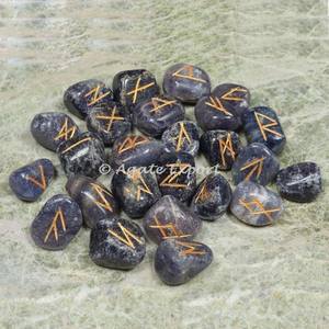 Piedras rúnicas de amatista de grado para el hogar Fengshui decoración curativa pulsera de ágata de cristal tallada productos de piedras preciosas - Product Image 5