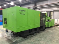Sunbun 6880NS, la plus grande machine de moulage par injection de nylon et de plastique à grande vitesse de Chine, avec moteur servo, prix réduit