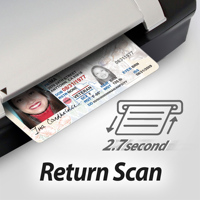 Plustek-escáner de tarjetas de identificación dúplex de alta velocidad, con Software integrado, extrae automáticamente el ID y se llena en los campos de datos